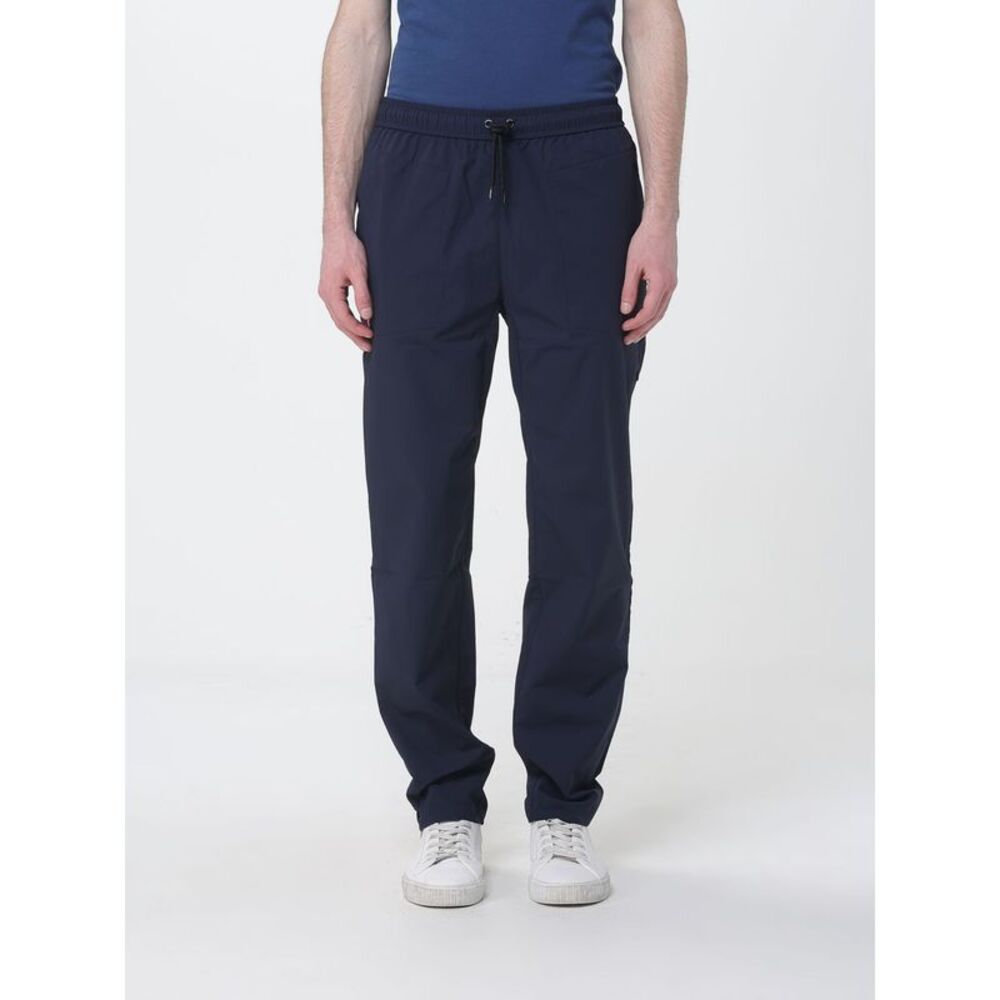 K-Way Men K-Way Stretch Tech Fabric Jogging Trousers With Elastic Waistband